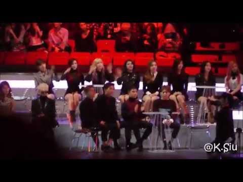 [FAMCAM] 151202 MAMA EXO's Reaction on Show Me the Rapstar