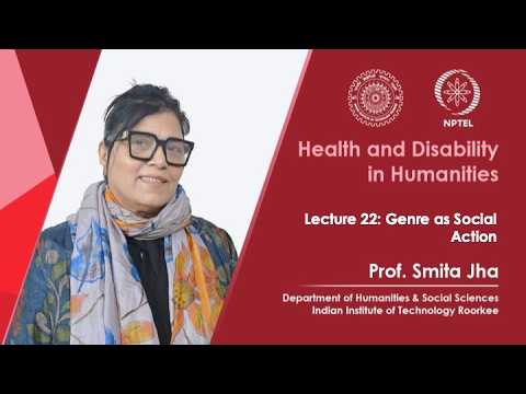 Health and Disability in Humanities Promo Video By Prof Smita Jha IITR