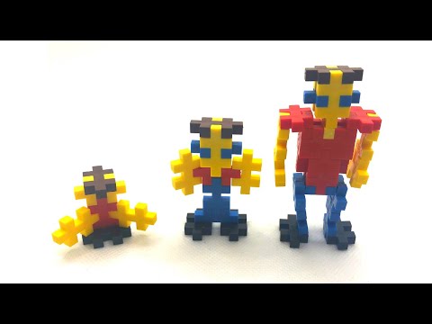 3 種人物做法 — Plus-Plus Man