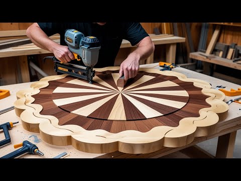 Boundless Creativity From a Young Artisan | Making a Captivating Table With This Fantastic Design