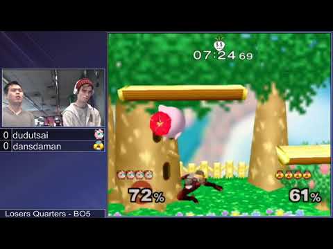 Mass Madness 25 SSBM - dudutsai (Jigglypuff) vs. dansdaman (Sheik) - Melee LQF