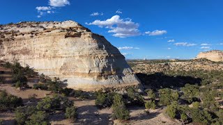 At the head of the Trail to Devil's Canyon at Justensen's flat - Manual Skydio 2 Flyover