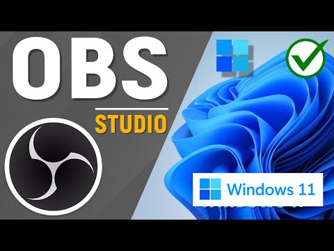 How to Install OBS Studio on Windows 11 PC Laptop For Screen Recording and Streaming