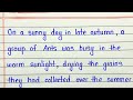 1 Page English Writing Practice How To Improve Your Handwriting English Handwriting Practice