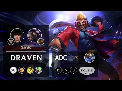 Draven ADC vs Ezreal - KR Challenger Patch 9.20