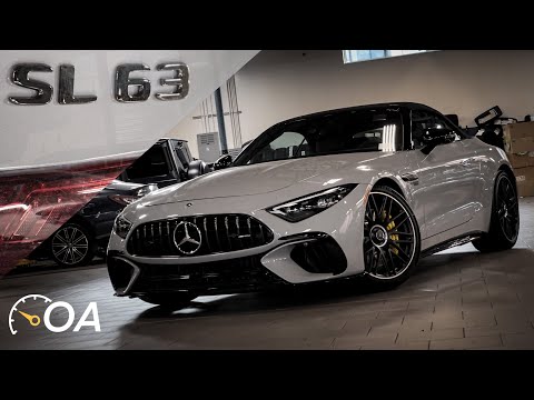 2022 Mercedes AMG SL63 Roadster In Depth Review and Drive