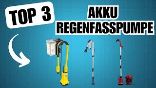 AKKU REGENFASSPUMPE: Diese Pumpen sind der Wahnsinn! TOP 3 im Test