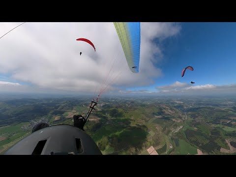 XC Paragliding Sauerland | Elpe - Solingen | 95km | Hot landing!