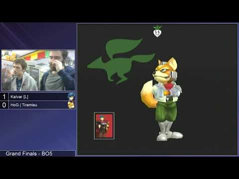 GSS 96 SSBM - Kalvar [L] (Marth) vs. HoG | Tiramisu (Fox) - Melee GF