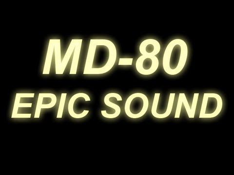 EPIC SAS MD-82 takeoff in the darkness @ Aarhus (AAR), Denmark