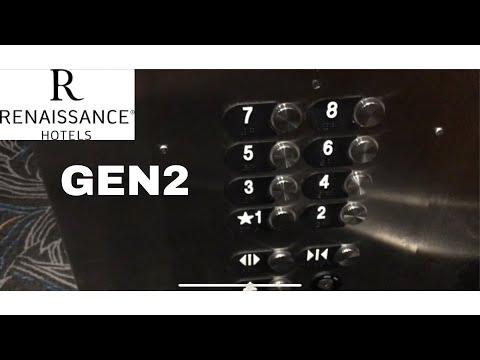 SUPER FAST Otis Traction Elevators | Renaissance Hotel | Carmel, IN