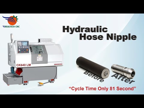 Hose Nipple  640 LM | RealTech CNC Machine VD-244