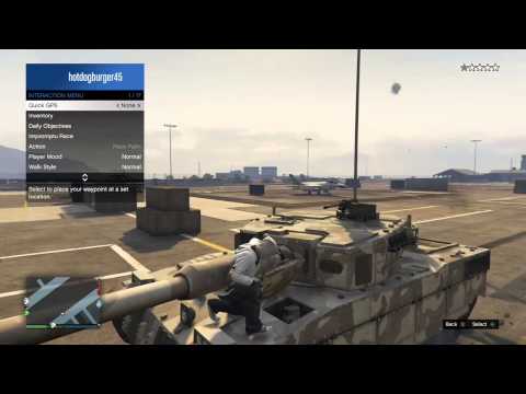 how to steal a tank like a boss in GTA5