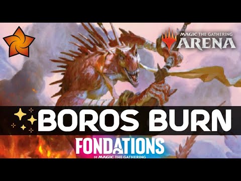 ⚪️🔴 BOROS BURN BO3 | Foundations | #MTGFoundations | MTG Arena | Magic: The Gathering