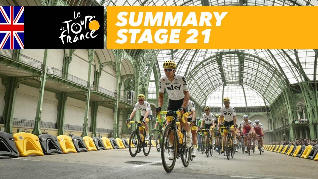 Summary - Stage 21 - Tour de France 2017 - YouTube