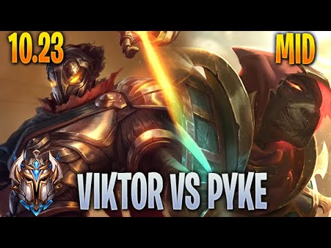 Viktor vs Pyke Mid - 10.23 Challenger
