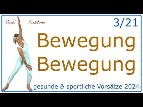 3/21 🤗 40 min. Bewegung - Bewegung | Mobility + Schritte | ohne Geräte, im Stehen