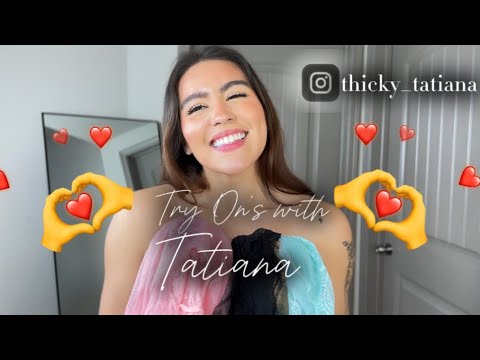 4K TRANSPARENT ROBES | TRY-ON HAUL | THICKY TATIANA