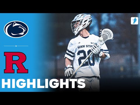 Penn State vs Rutgers | NCAA College Lacrosse | Highlights - April 18, 2025