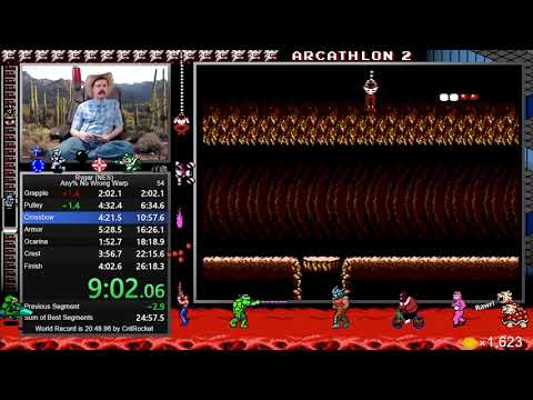Rygar NES speedrun in 25:58 by Arcus
