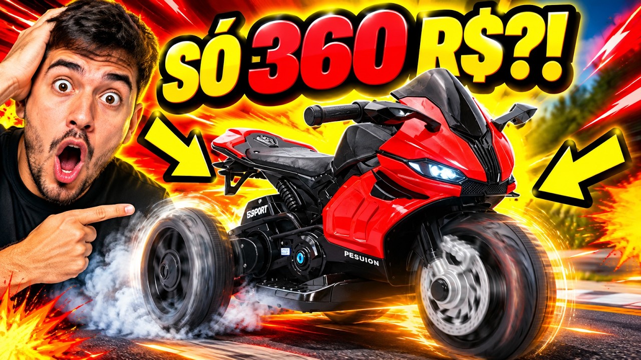 Moto Elétrica Infantil Racing 6V é Boa? Análise Completa, Preço e Vale a Pena em 2026