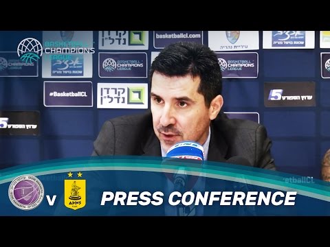Ironi Nahariya v Aris - Press Conference - Basketball Champions League