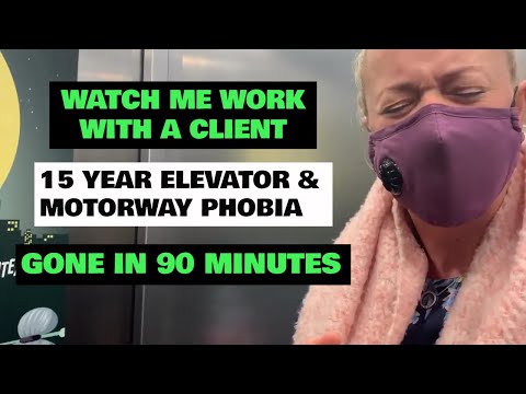 15 year elevator & motorway phobia gone in 90 minutes