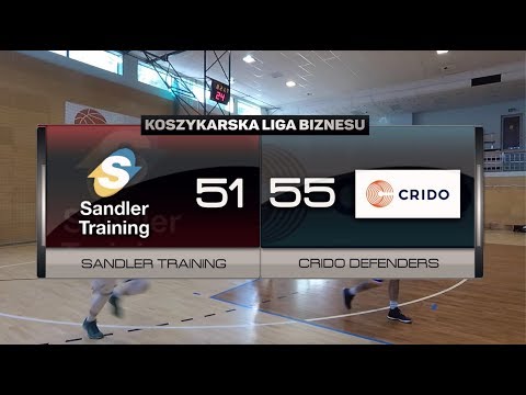 Sandler Training vs Crido Defenders - XIV kolejka - I Liga Warszawa - Koszykarska Liga Biznesu