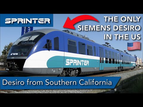 Sprinter review : The ONLY Siemens Desiro under the sun of California