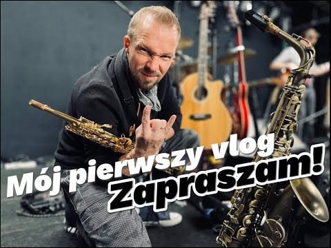Mój pierwszy vlog - próba i koncert Kraków Street Band w klubie Zaścianek