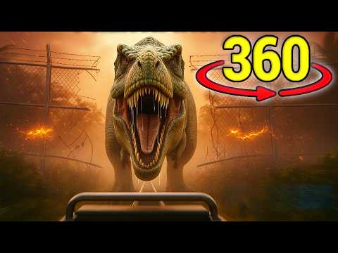 Jurassic World Dinosaur Park Ride 360° VR Experience – The Ultimate Prehistoric Adventure!