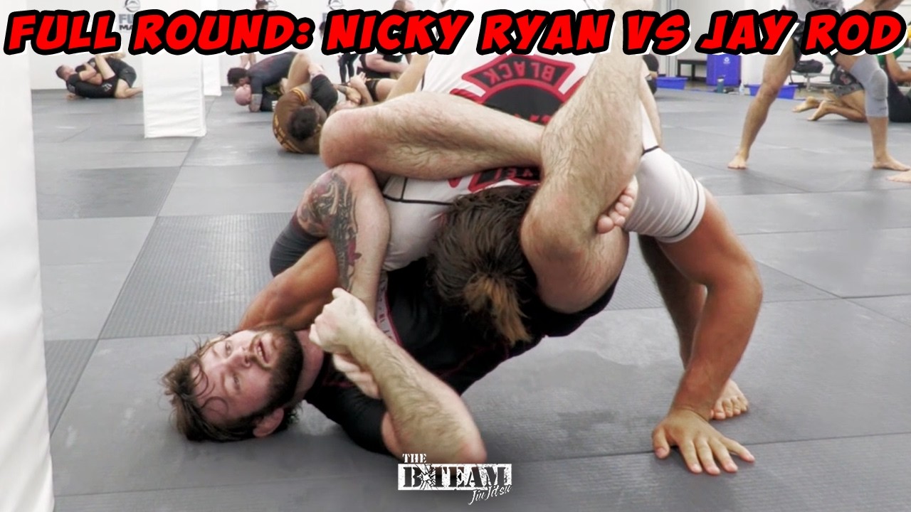 Jay Rod vs Nicky Ryan | CJI/ADCC Camp Full Training Round | B-Team Jiu-Jitsu