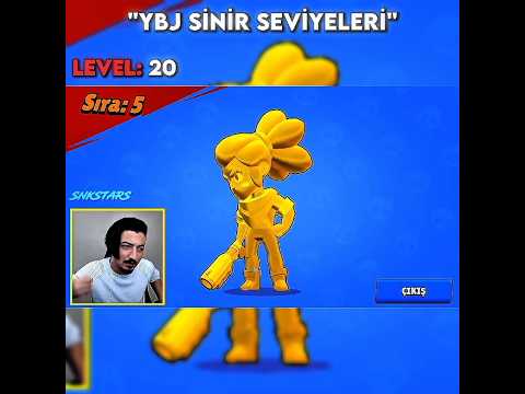 YBJ Sinirlenme Seviyeleri💢😬 #snkstars #brawlstars #ybj #laz