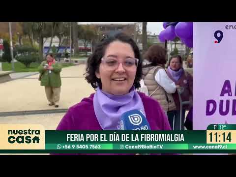 Día de la Fibromialgia: realizan feria de sensibilización en Plaza de Talcahuano