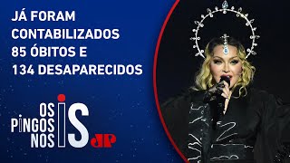 Madonna teria doado R$ 10 milhões para auxiliar vítimas de tragédia no Rio Grande do Sul