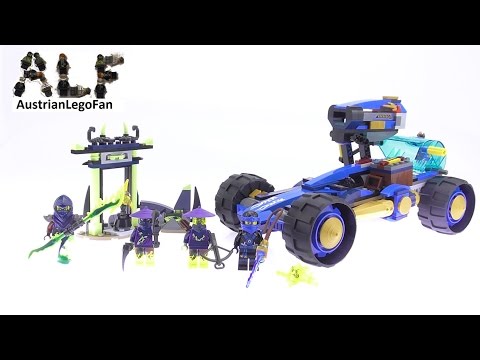 Vidéo LEGO Ninjago 70731 : Le buggy lance-missiles de Jay
