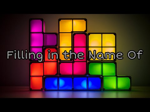 Starbomb - Filling in the Name Of