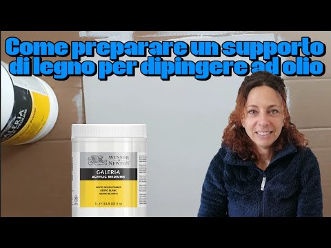 Tutorial: come preparare un supporto di legno per la pittura ad olio
