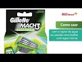 Carga Gillette Mach3 Sensitive C/2 Unidades