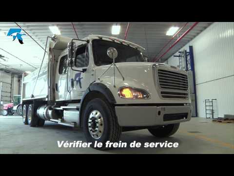 Test de freins pneumatiques