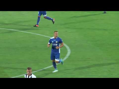 2017-08-09 Miedź Legnica - Sandecja 1-2 (1-0), skrót meczu PP 1/16