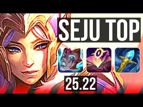 SEJUANI vs JAX (TOP) | 11 solo kills, Legendary, 36k DMG | EUW Diamond | 25.22