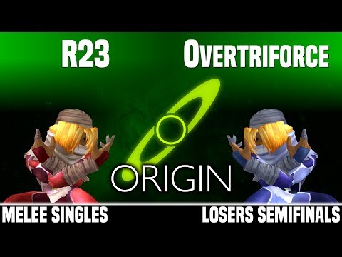 Origin - SDS | R23 (Sheik) vs vL | Overtriforce (Sheik) - MELEE SINGLES - LOSERS SEMIFINALS