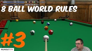 Virtual Pool 4 | #3 8-Ball World Rules (Race to 6) How Many Bridged Shots?