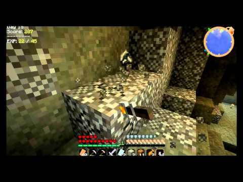 Minecraft: Getting furry on the YogBox Part 28 - A giant shaft