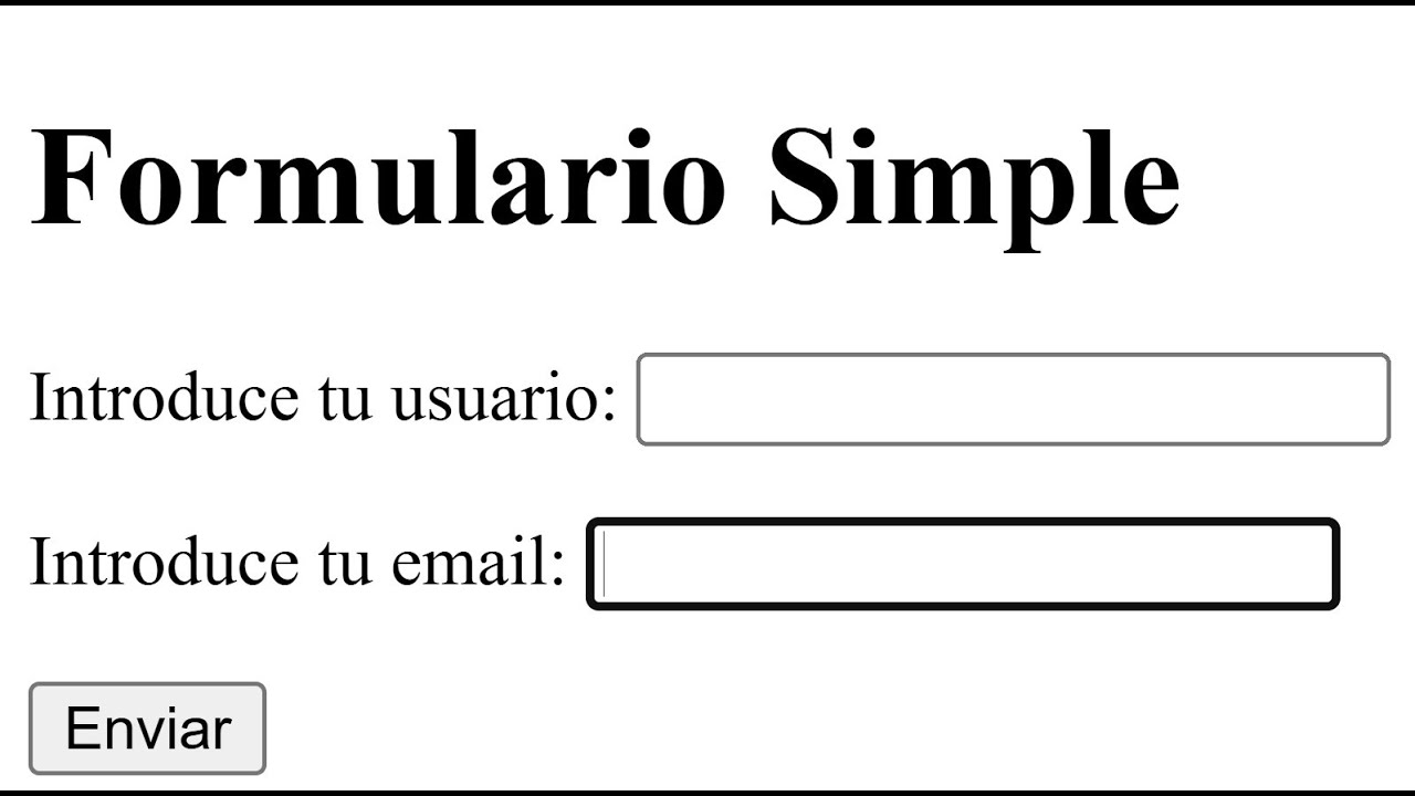 Dudas en formularios HTML