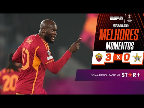 Gols e lances de Roma x Sheriff