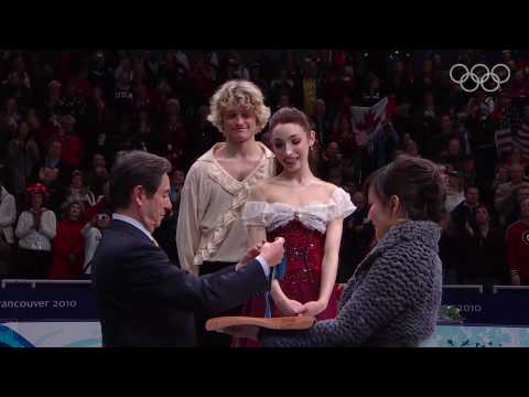 Figure Skating - Ice Dance - Victory Ceremony - Vancouver 2010 Winter Olympic Games