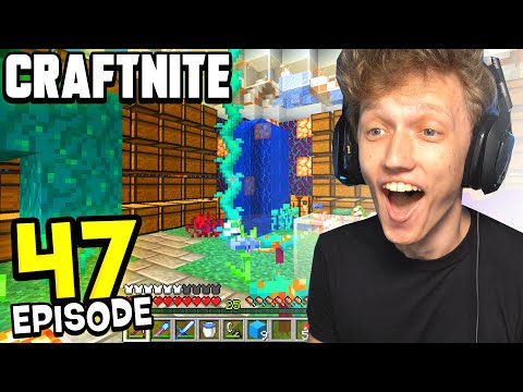 Craftnite: Episode 47 - UPGRADED STORAGE VAULT... (best minecraft storage)