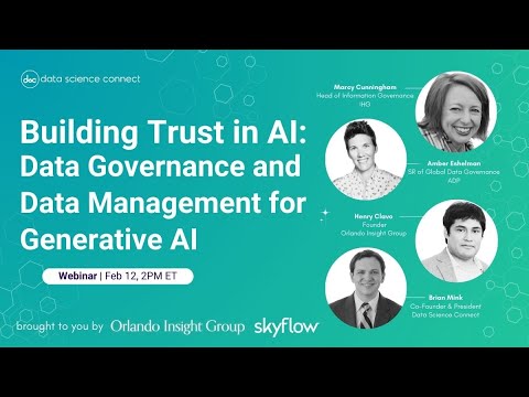 Building Trust in AI: Data Governance and Data Management for Generative AI — video thumbnail